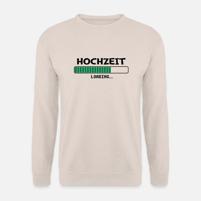 Hochzeit loading... - Unisex Pullover - Sand