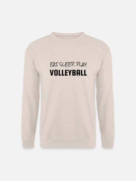 Volleyball - Volley Ball - Volley-Ball - Sport - Unisex Pullover - Sand