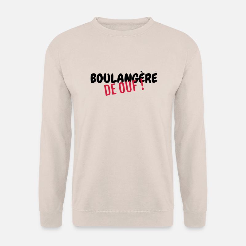 Bäcker / Bäckerei / Bäckerin / Brot - Unisex Pullover - Sand