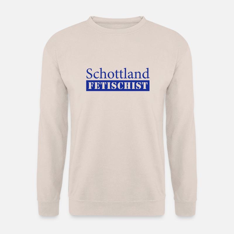 Schottland Fetischist - Unisex Pullover - Sand