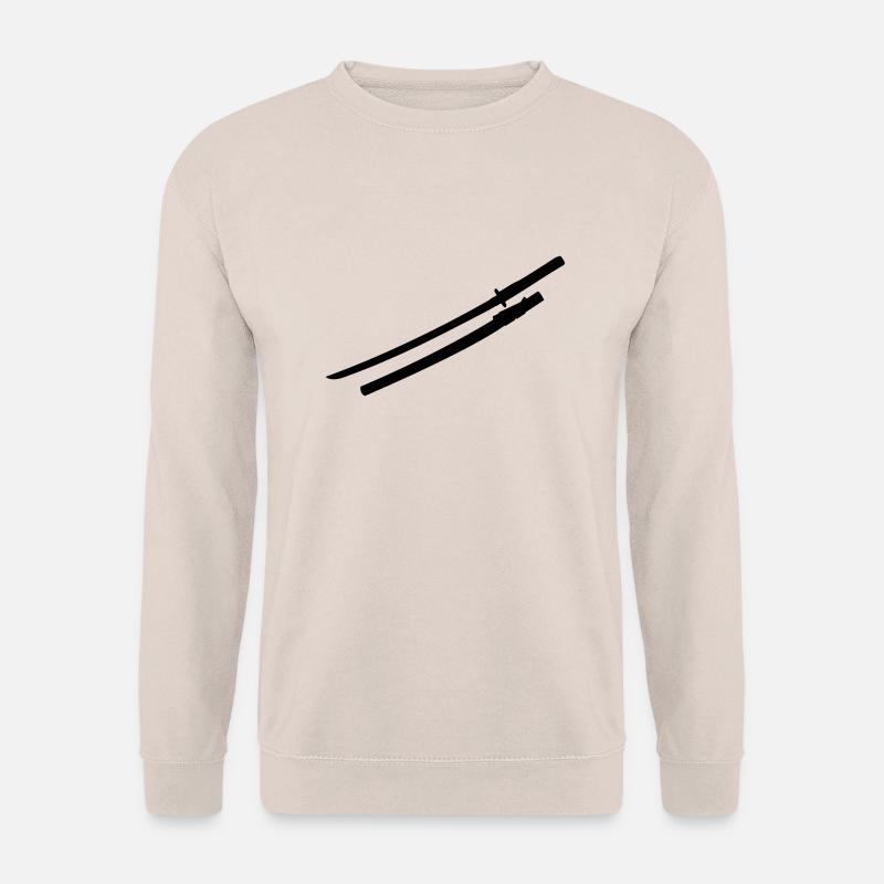 Samurai épée - Sweat-shirt Unisexe - sable