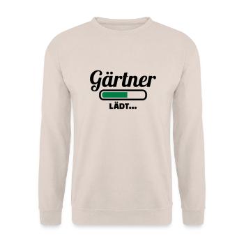 Gärtner - Unisex Pullover - Sand - Vorne - Alina (178cm) & Michal (187cm)