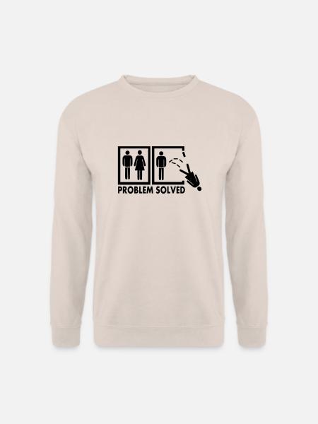 Mann – Frau - Unisex Pullover - Sand
