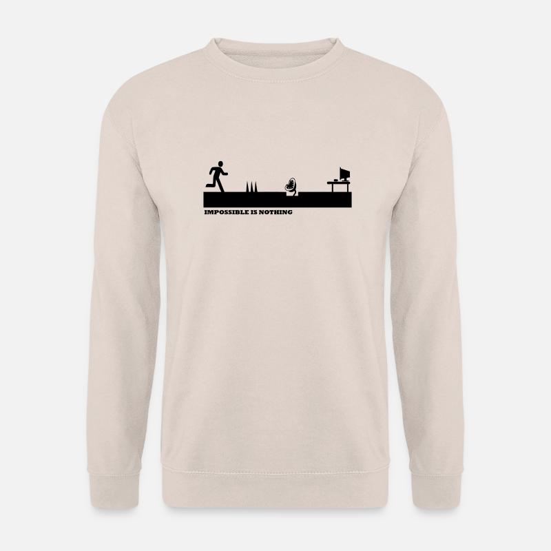 Impossible Is Nothing - Sweat-shirt Unisexe - sable