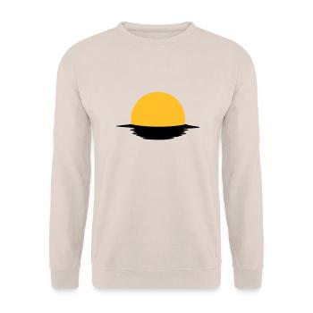 Sonne - Unisex Pullover - Sand - Vorne - Alina (178cm) & Michal (187cm)