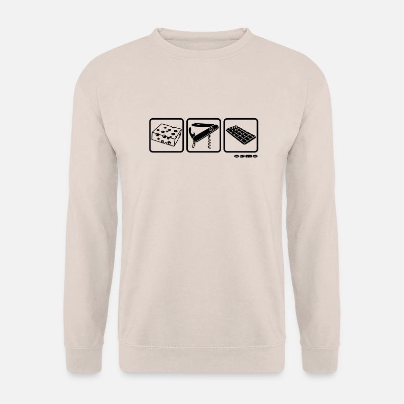 schweizerkaese - Unisex Pullover - Sand