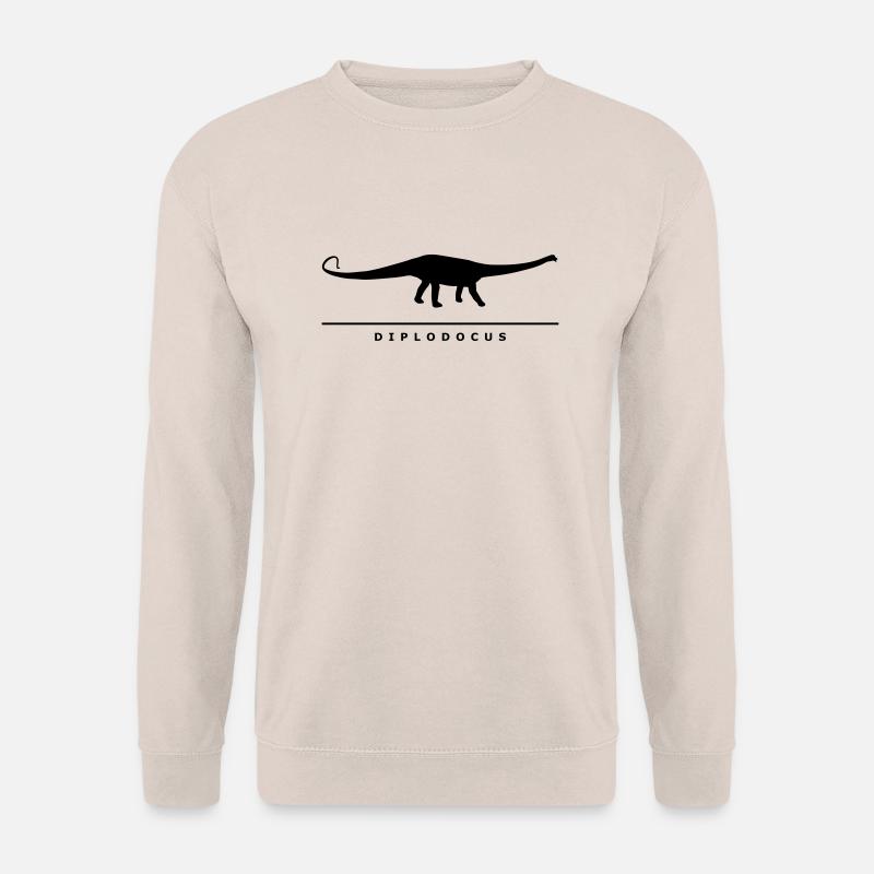 Urzeitriesen: Diplodocus - Unisex Pullover - Sand