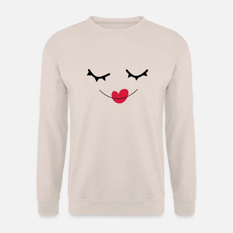 smilie - Unisex Pullover - Sand