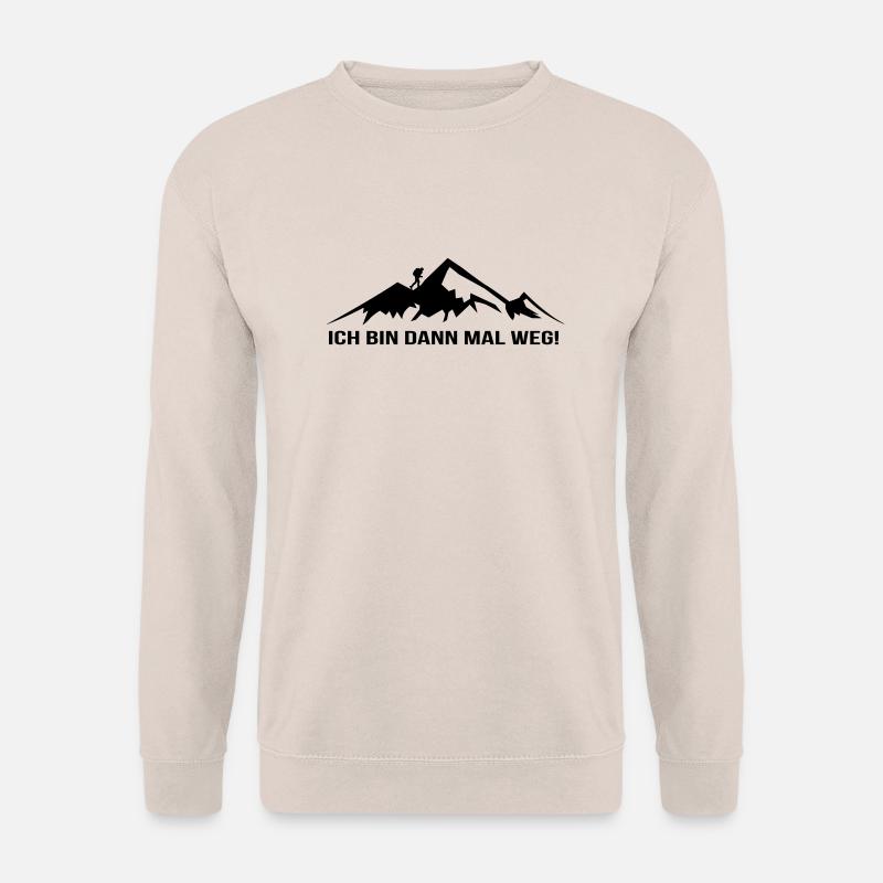 Ich bin dann mal weg - Unisex Sweatshirt - sand