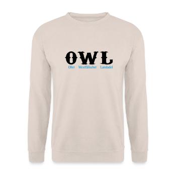 chouette - Sweat-shirt Unisexe - sable - Devant - Alina (178cm) & Michal (187cm)
