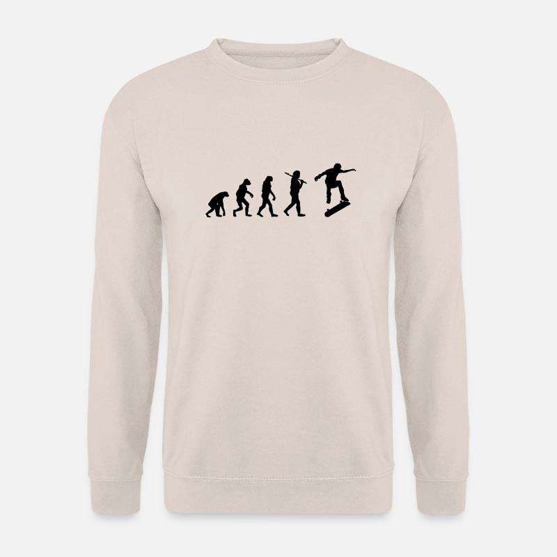 Skate Evolution - Unisex Sweatshirt - sand