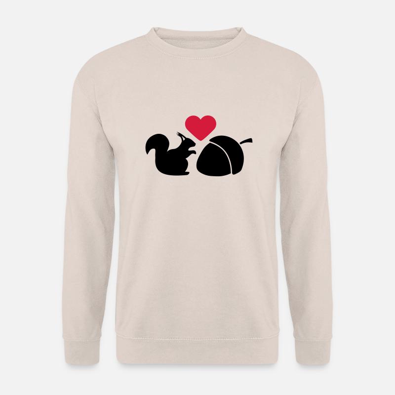 Squirrel Nut Love - Unisex Pullover - Sand