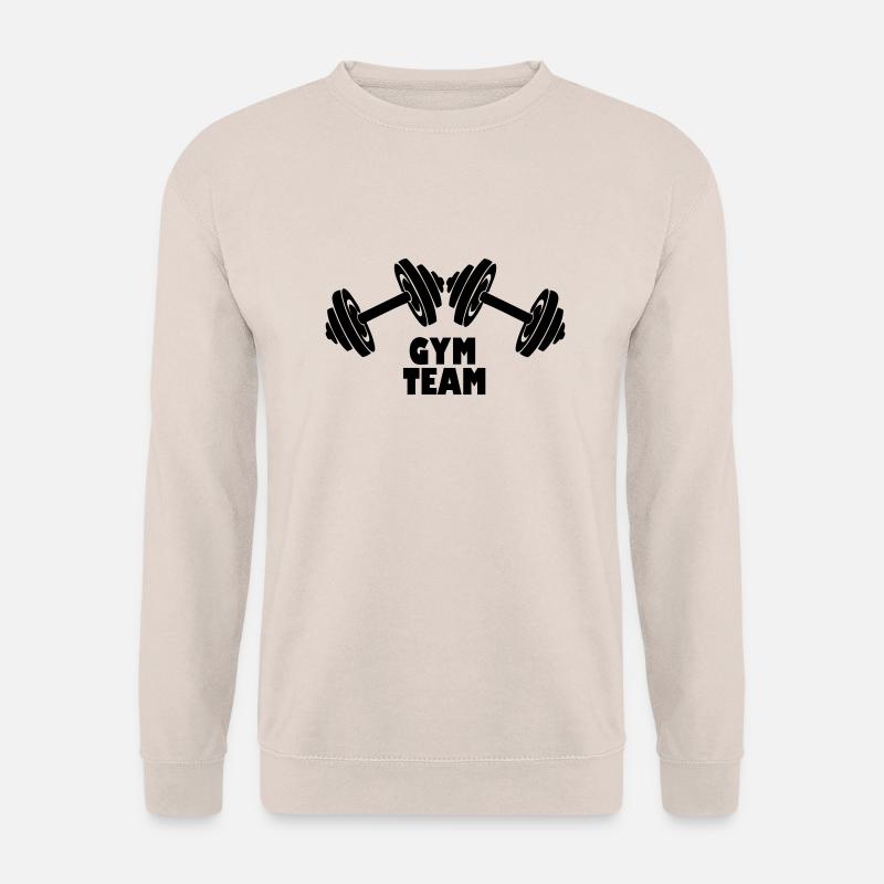 hantel_gym_team_001 - Unisex Pullover - Sand