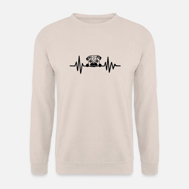 Mops - Unisex Pullover - Sand