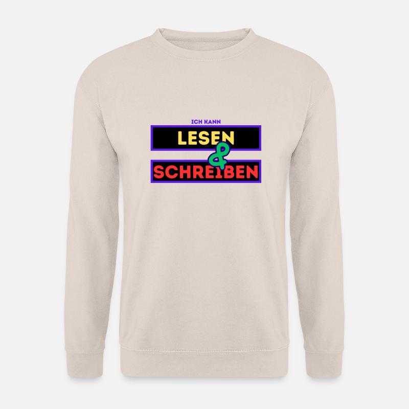 Read and write - Unisex Sweatshirt - sand