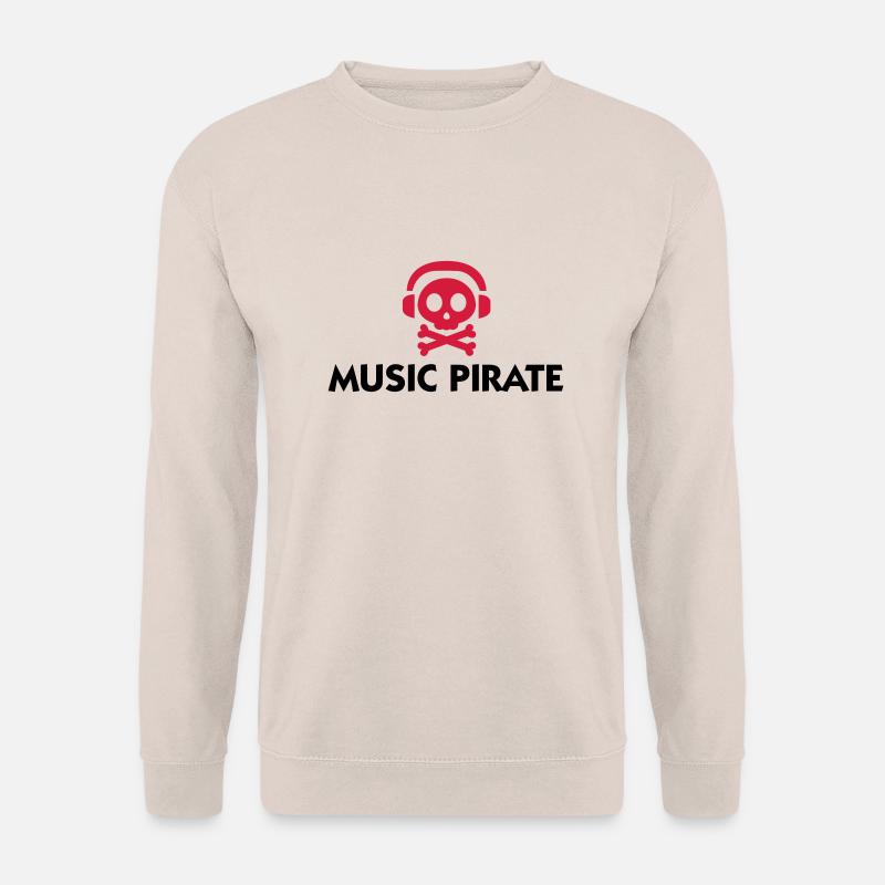 Musik PIrat - Unisex Pullover - Sand