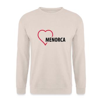 menorca__f2 - Unisex Pullover - Sand - Vorne - Alina (178cm) & Michal (187cm)