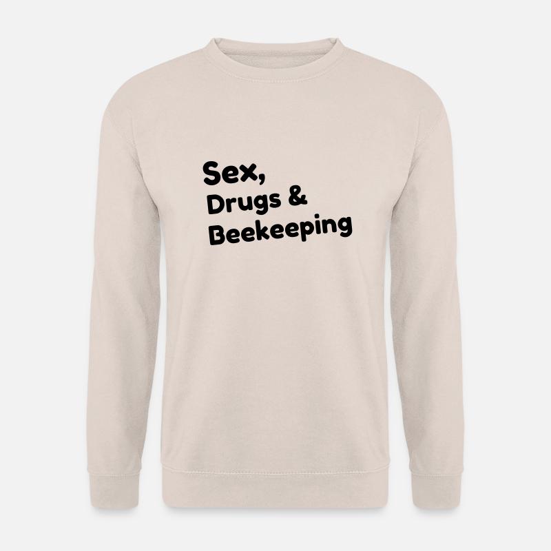 Bienenzucht / Imker / Biene / Honig - Unisex Pullover - Sand