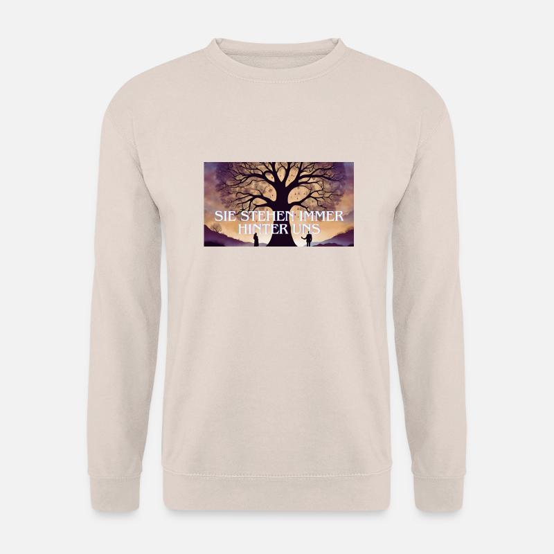 Wir sind Nie alleine - Unisex Pullover - Sand