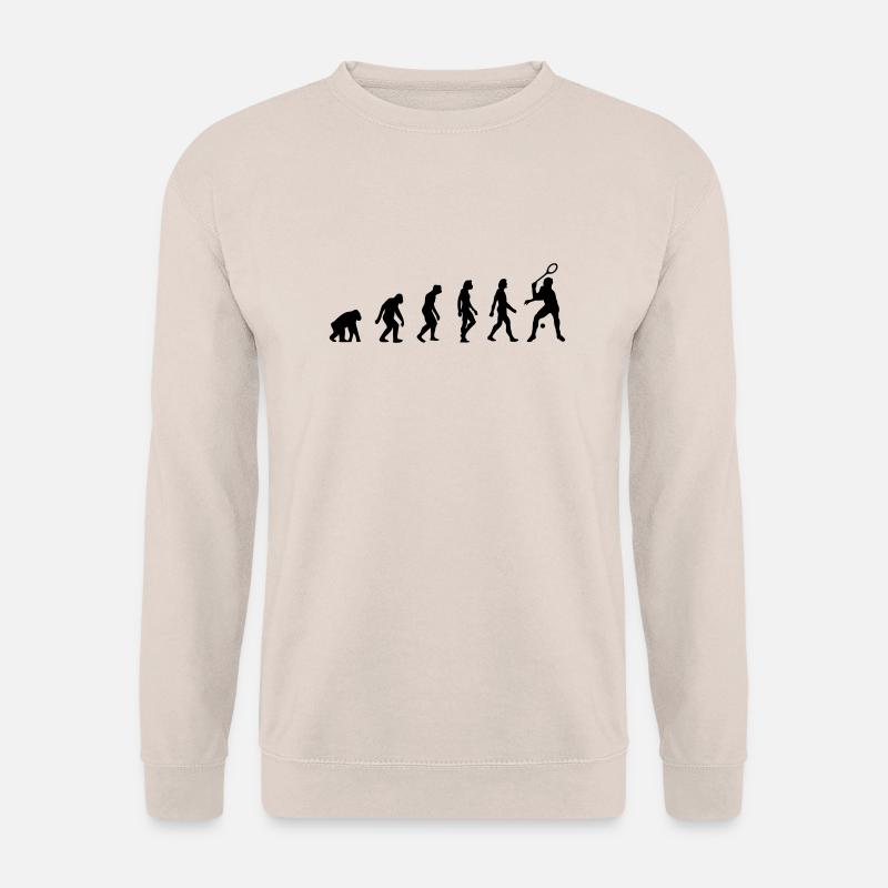 The Evolution of Squash - Unisex Sweatshirt - sand