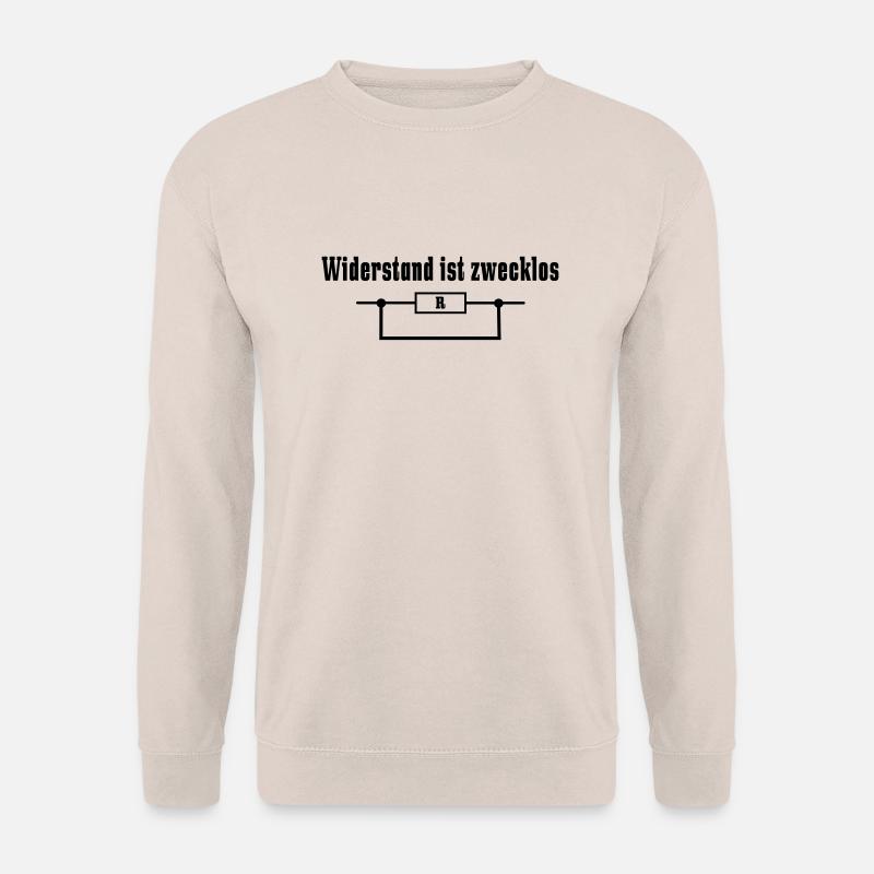 Widerstand ist zwecklos - Unisex Pullover - Sand