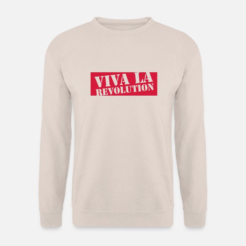 viva_la_revolution - Unisex Pullover - Sand