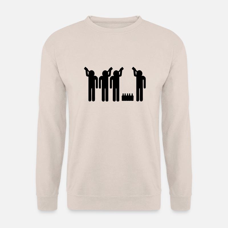 drinking team - Unisex Sweatshirt - sand