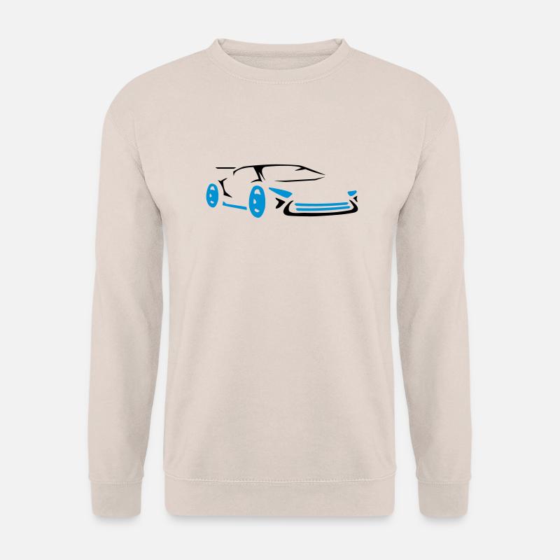 Rennauto Cool Sportwagen Rennwagen - Unisex Pullover - Sand