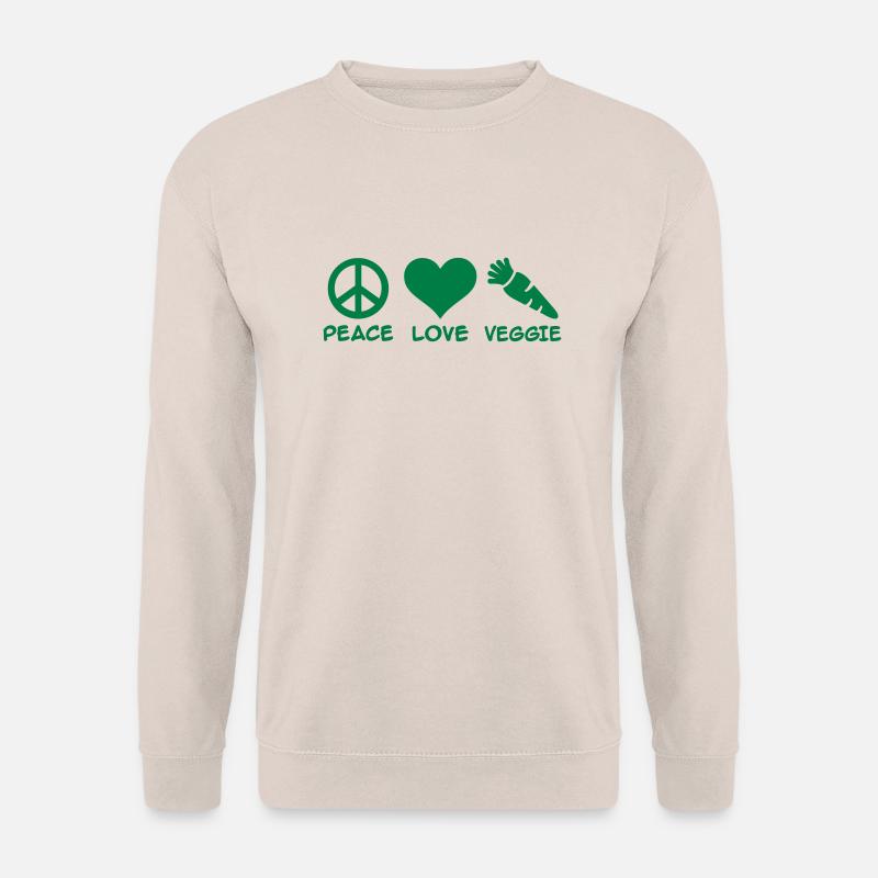 Vegetarier - Unisex Pullover - Sand