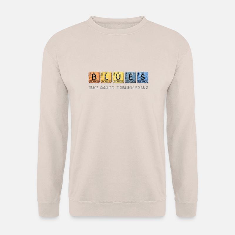 Blues may occur periodically - Unisex Pullover - Sand
