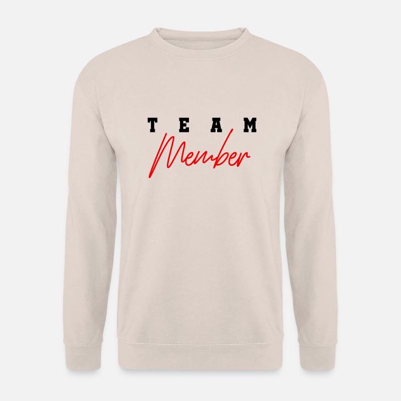 team member 01 - Unisex Pullover - Sand