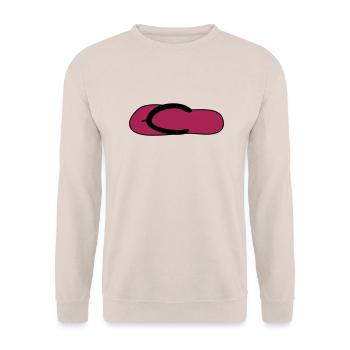 badelatsch schuhe - Unisex Pullover - Sand - Vorne - Alina (178cm) & Michal (187cm)