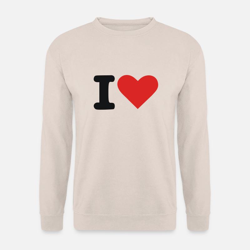 i-heart - Unisex Pullover - Sand
