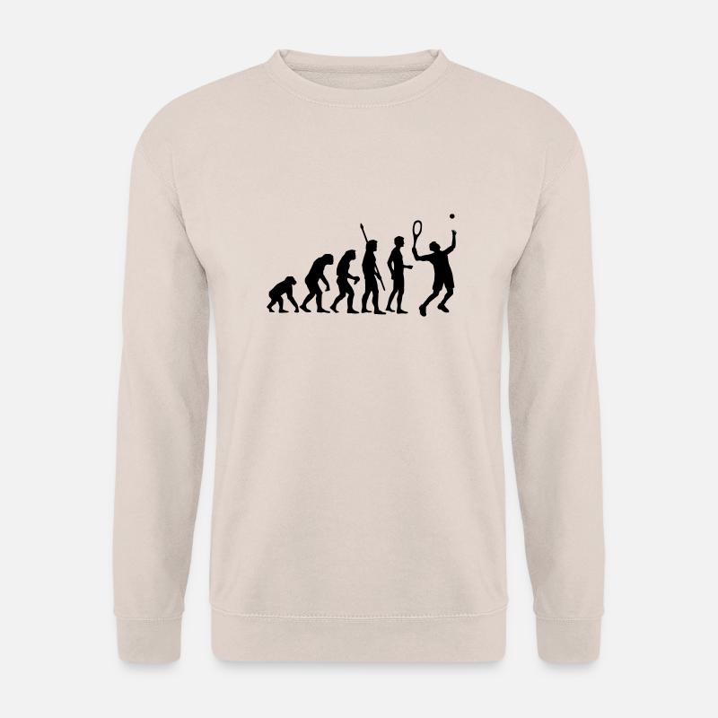 evolution_tennis_b_1c - Unisex Sweatshirt - sand
