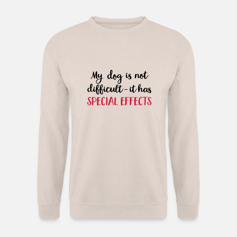 dog - Unisex Pullover - Sand