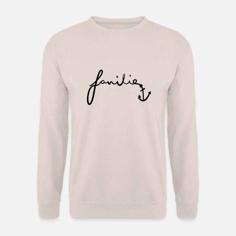 Familie - Unisex Pullover - Sand