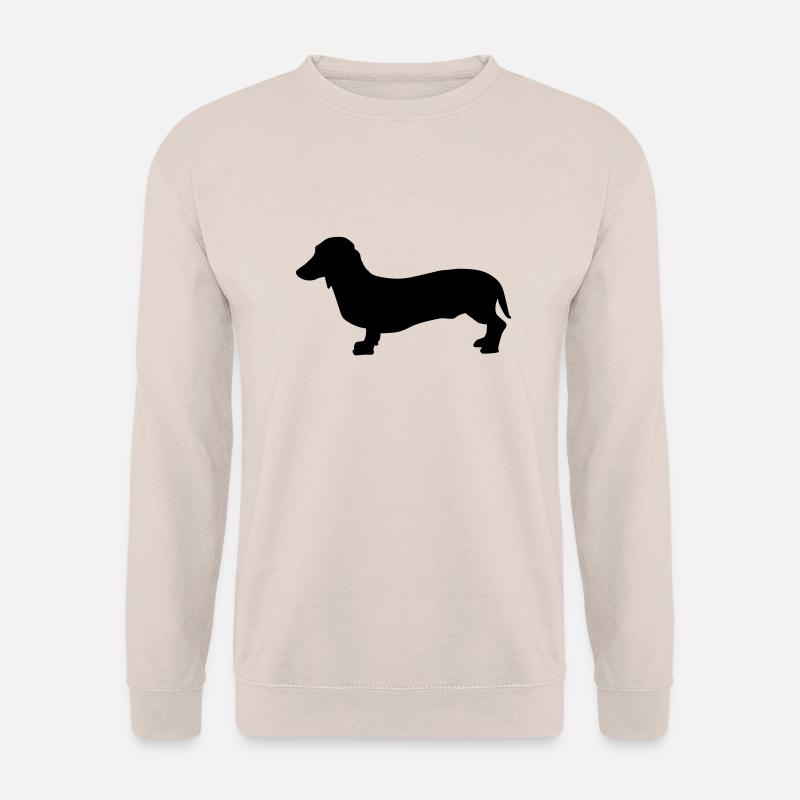 Dackel Hund - Unisex Pullover - Sand