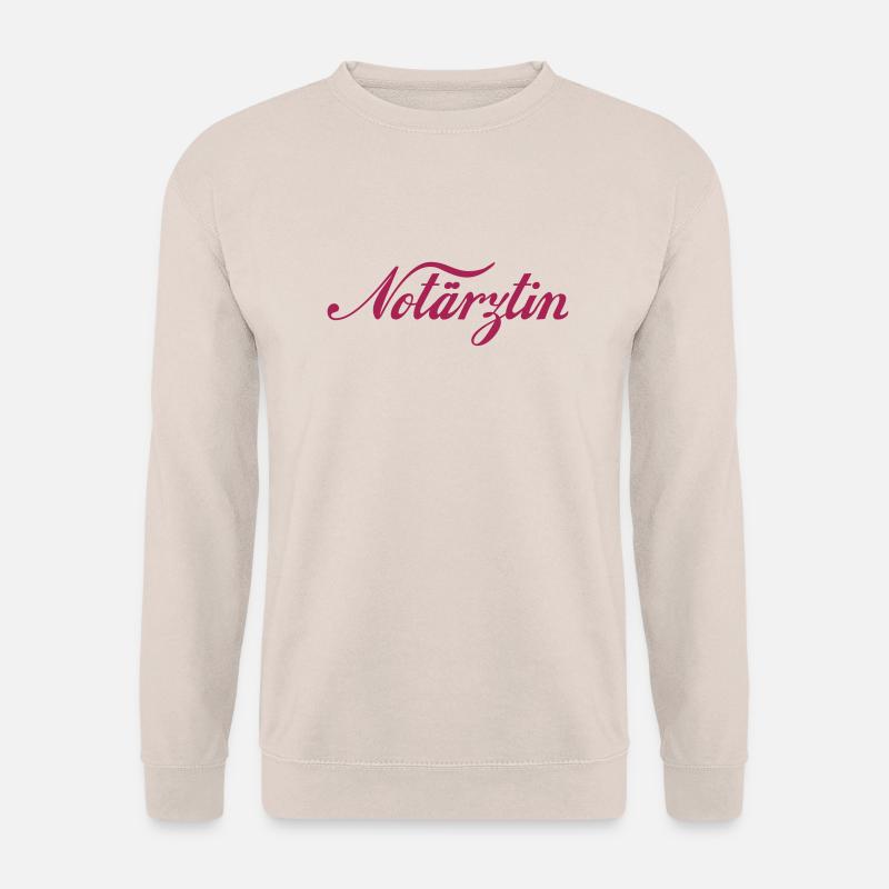 Notärztin - Unisex Pullover - Sand