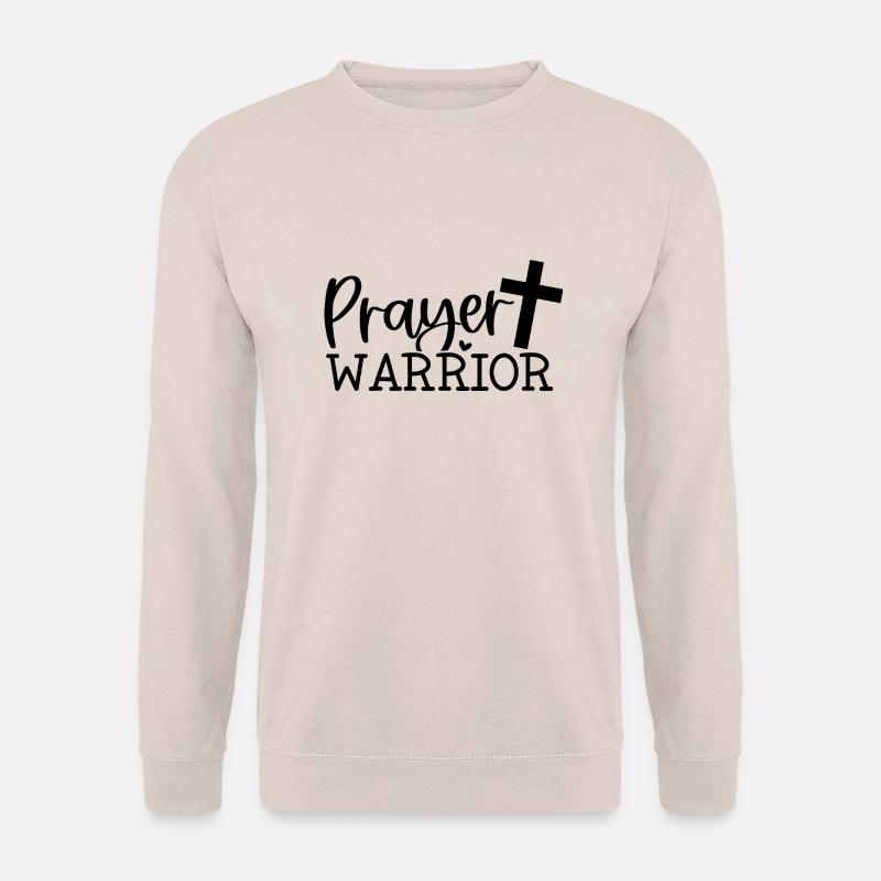 prayer warrior - Unisex Pullover - Sand