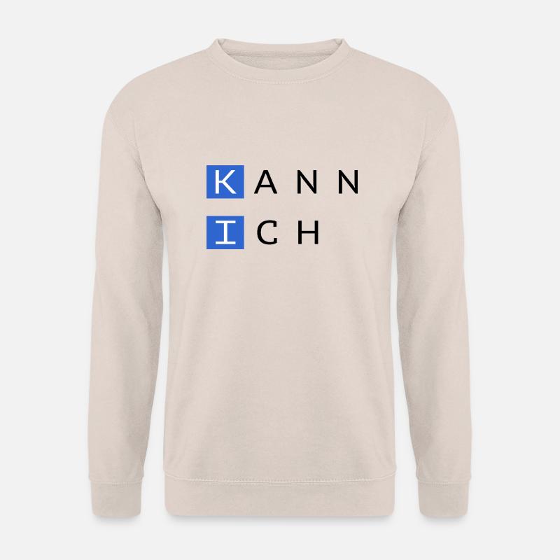 KI = Kann Ich - Unisex Pullover - Sand
