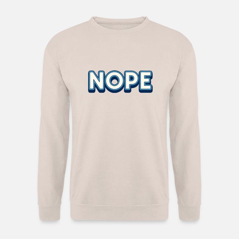 Nein. - Unisex Pullover - Sand