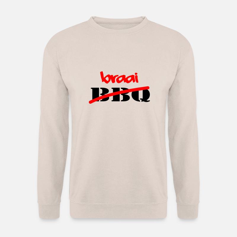 Braai Nicht Grill - Unisex Pullover - Sand