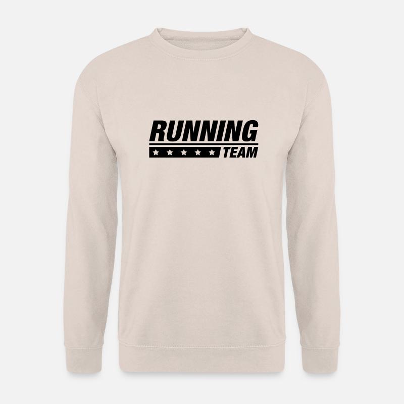 running_team_qa1 - Unisex Pullover - Sand
