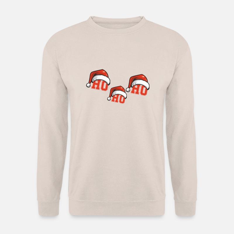 Weihnachten Ho Ho Ho - Unisex Pullover - Sand