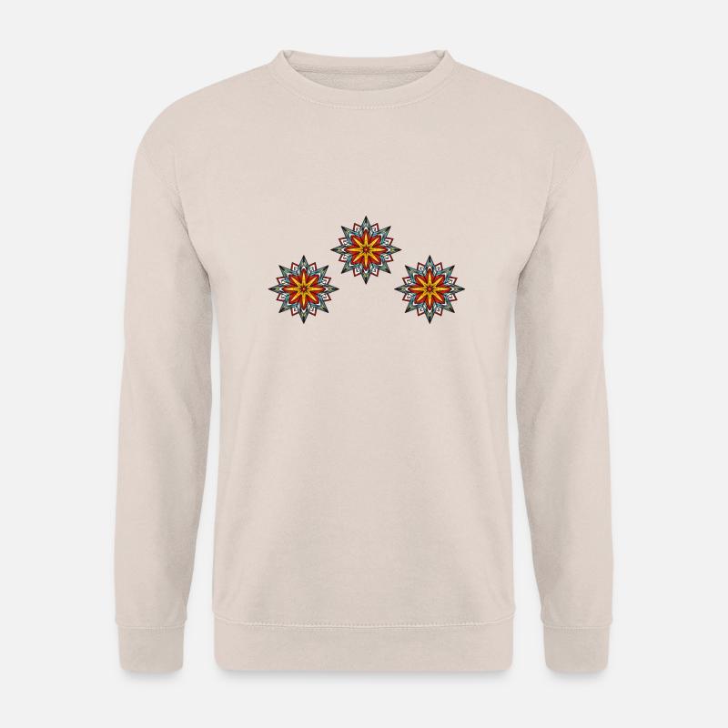 frost eiskristall 3 - Unisex Pullover - Sand