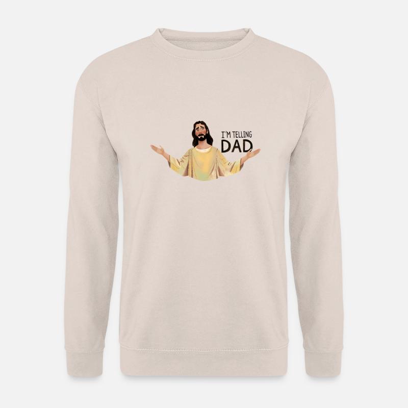 Ich erzähle es Papa - Unisex Pullover - Sand