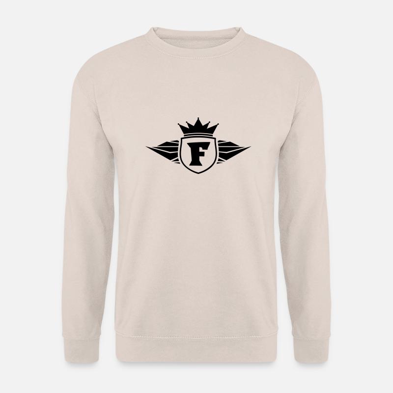f_letter_f1 - Unisex Pullover - Sand