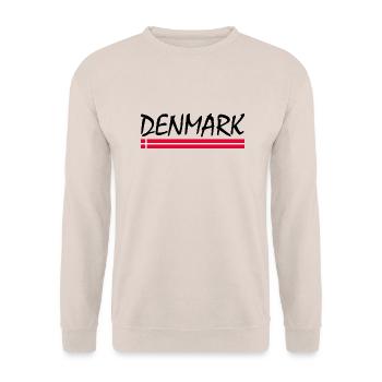 Denmark - Unisex Sweatshirt - sand - Front - Alina (178cm) & Michal (187cm)