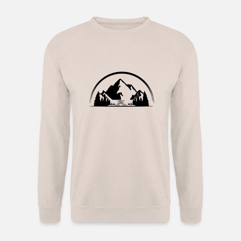 mountains - Unisex Pullover - Sand