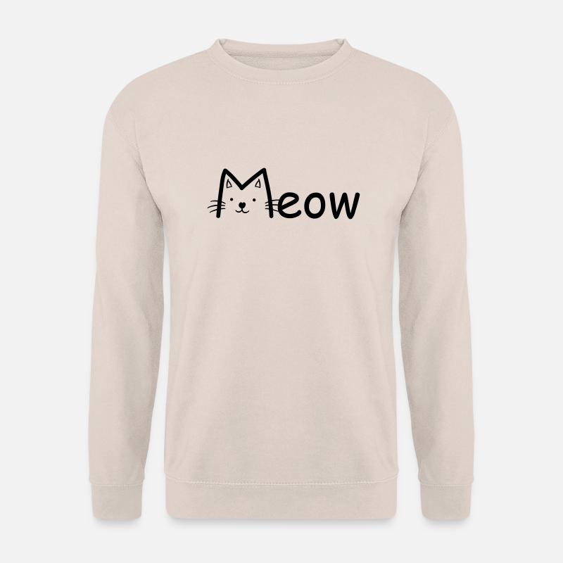 Cat - Unisex Pullover - Sand
